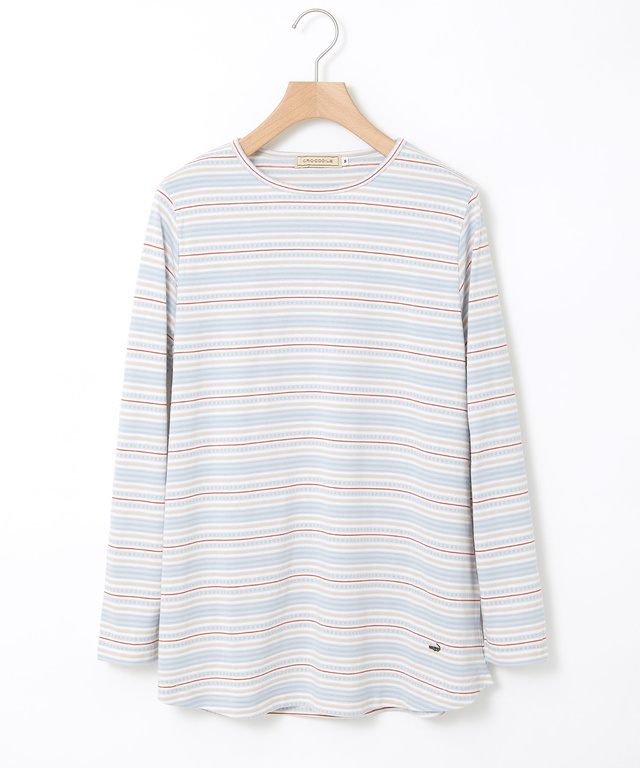 マルチボーダー プルオーバー  カットソー