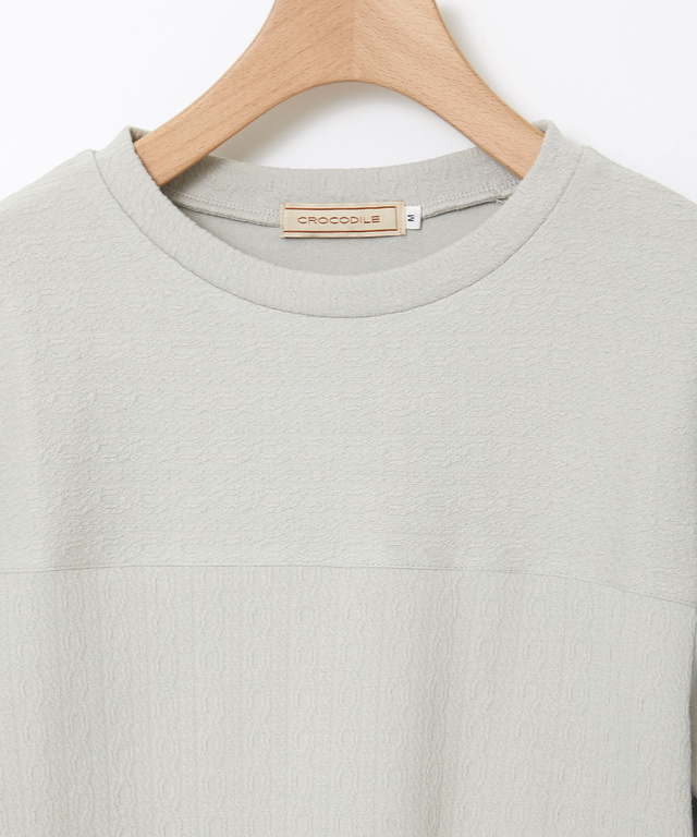 ジャカード 切り替え カットソー