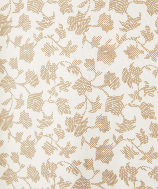 総柄プリント スムース カットソー