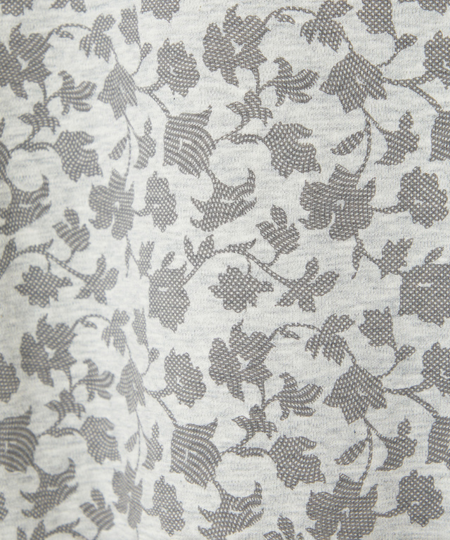 総柄プリント スムース カットソー