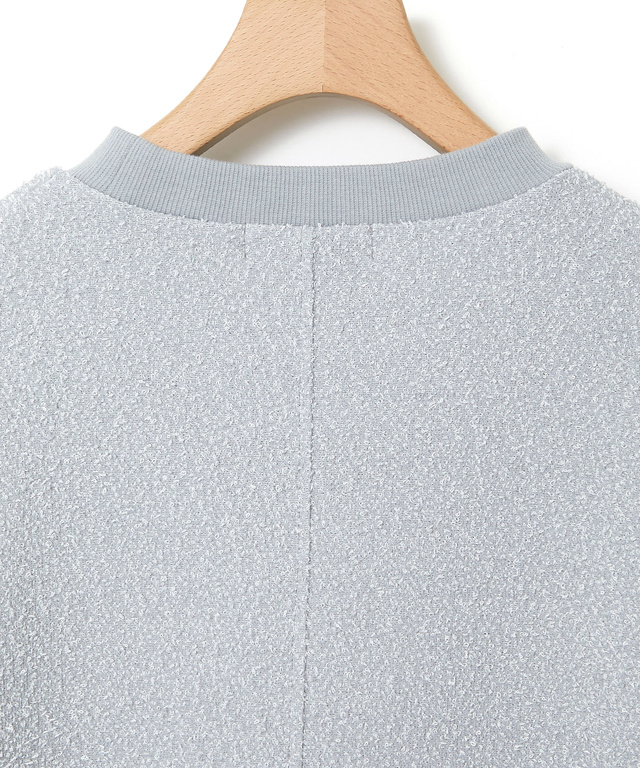 ツイードライク プルオーバー カットソー