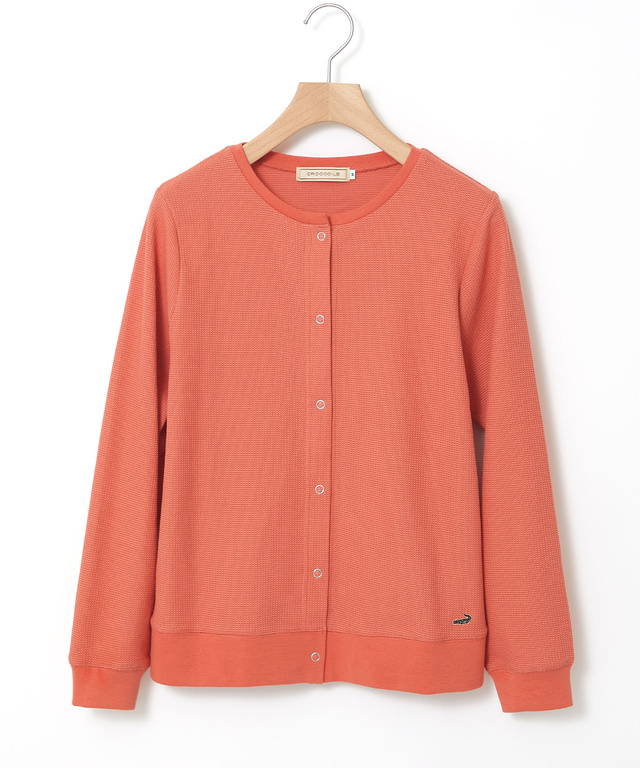 鹿の子 メランジ カーディガン