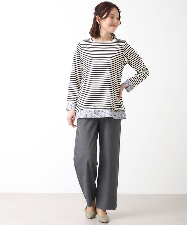 ボーダー ドッキング チュニック