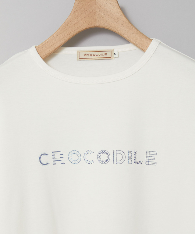 スムース ロゴプリント Tシャツ