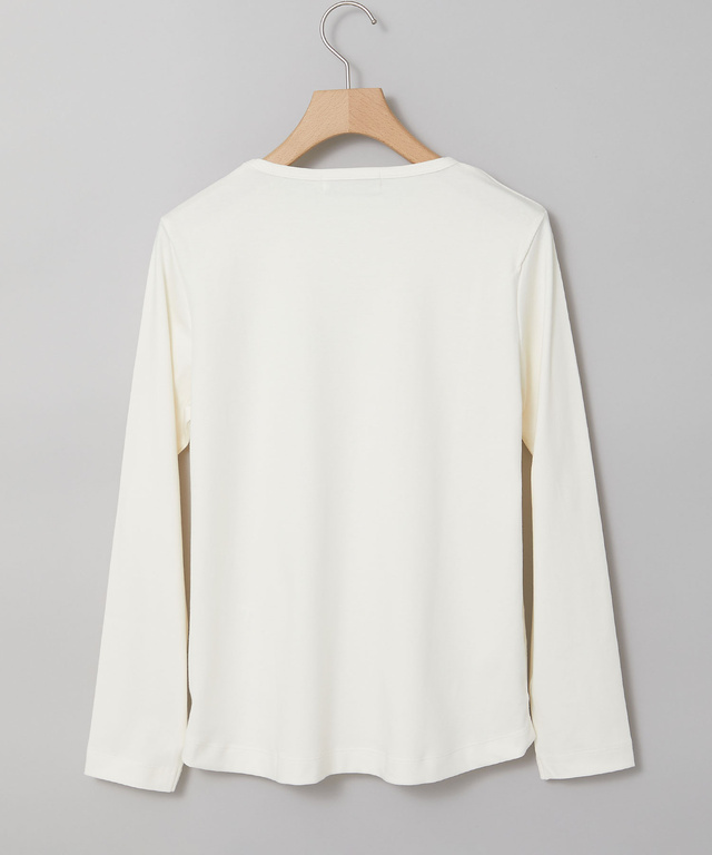 スムース ロゴプリント Tシャツ