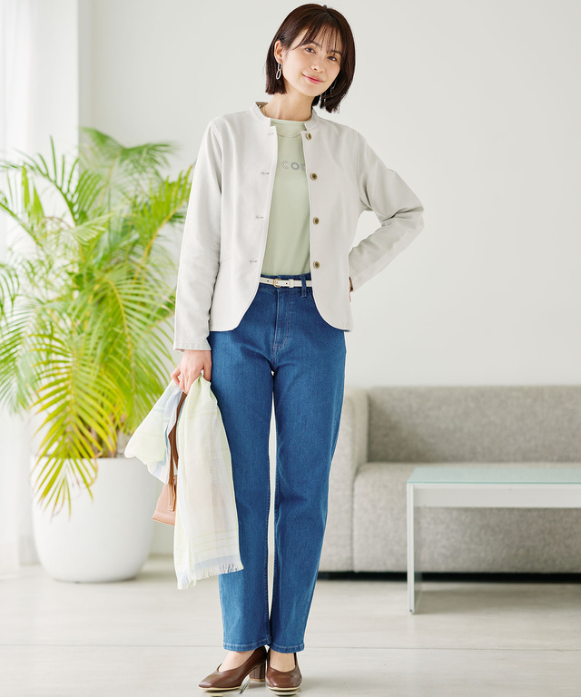 スムース ロゴプリント Tシャツ