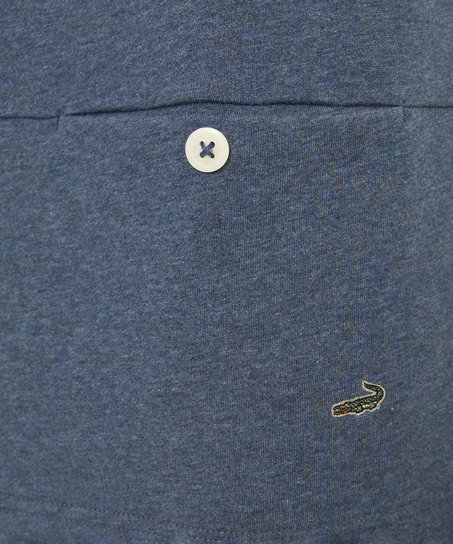 ミニ裏毛 ボタン ベスト