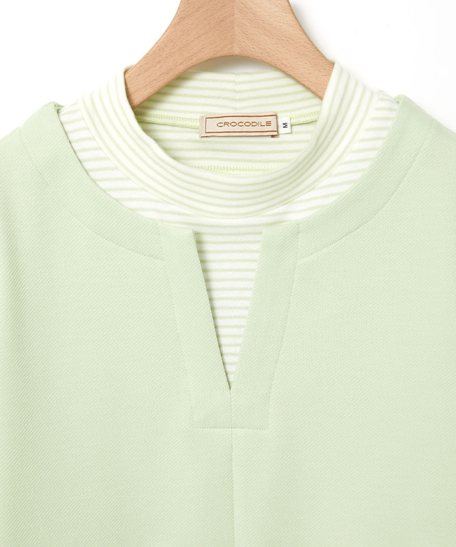 ドッキング ハイネック チュニック【オンラインショップ・一部店舗限定】