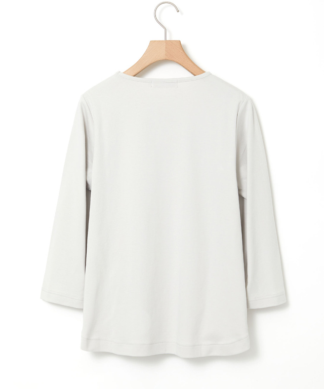 メッセージプリント 七分袖 Tシャツ