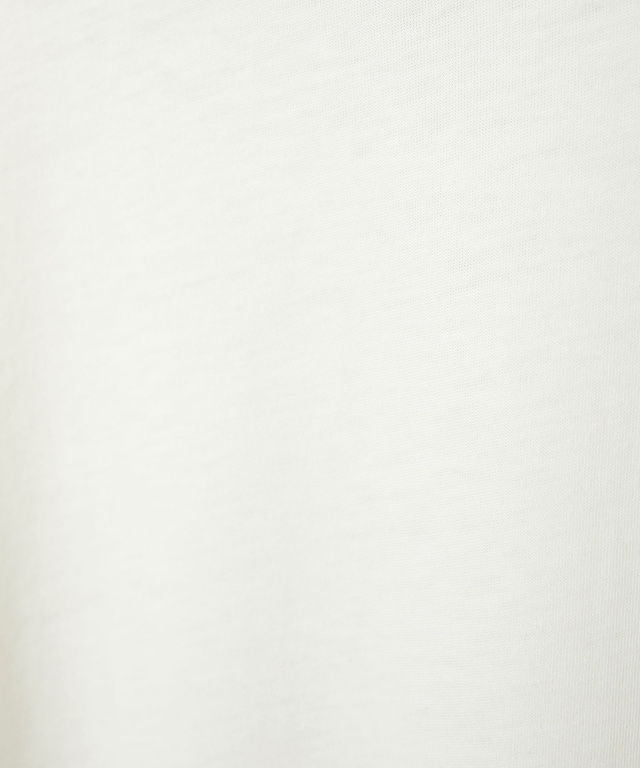 刺繍切り替え 七分袖 カットソー