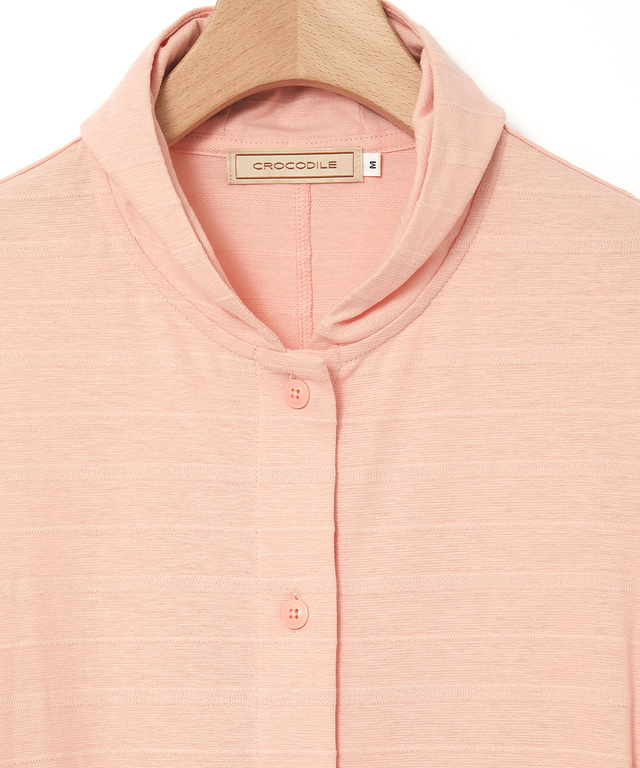 スノーコットン フード カーディガン【接触冷感】