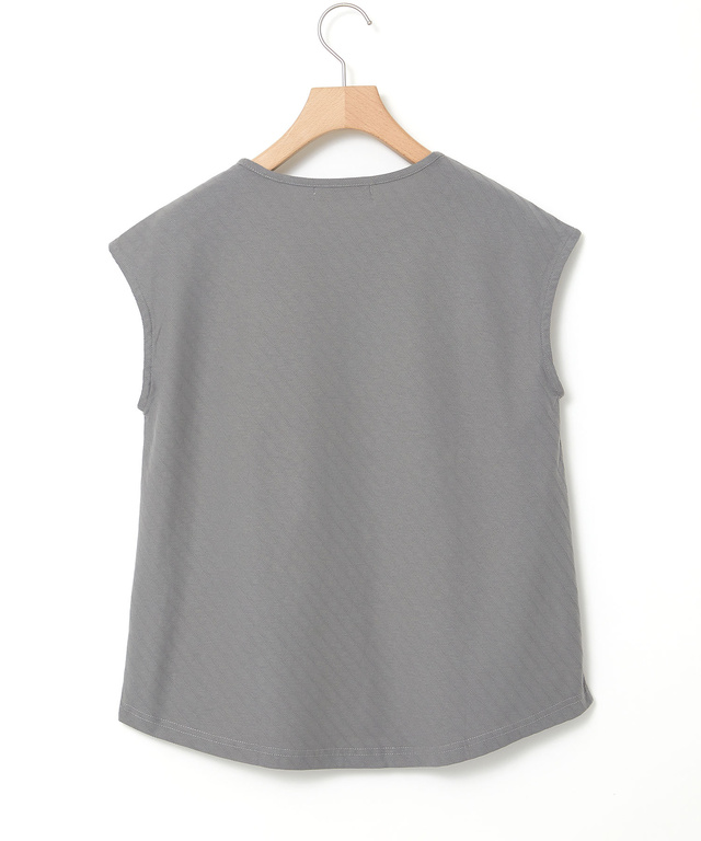 スノーコットン フレンチフリーブ カットソー【接触冷感】