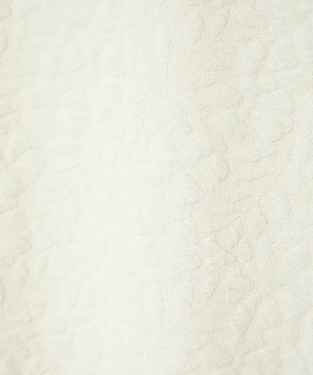 ボタニカル柄 ジャカード カットソー