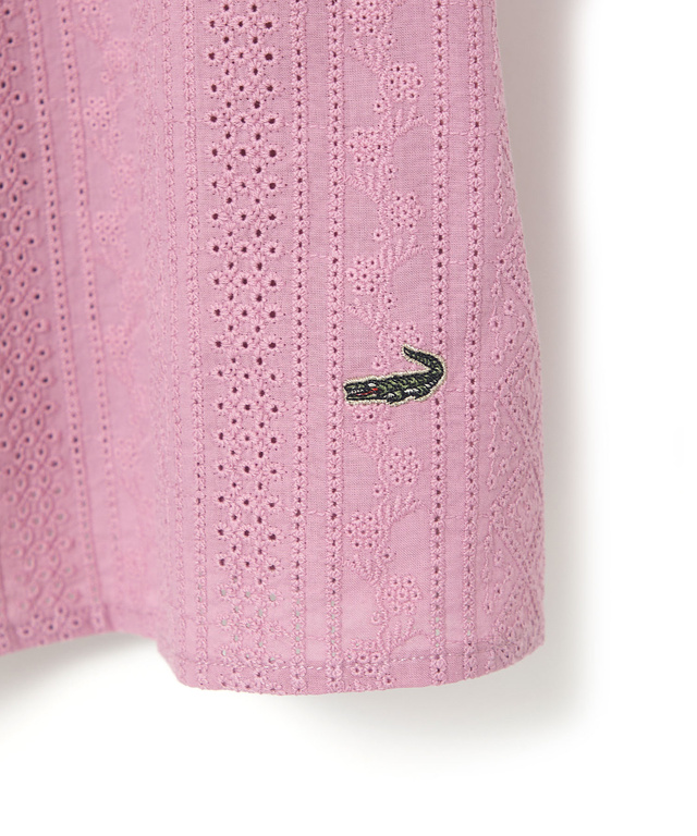 刺繍切り替え プルオーバー カットソー【オンラインショップ・一部店舗限定】