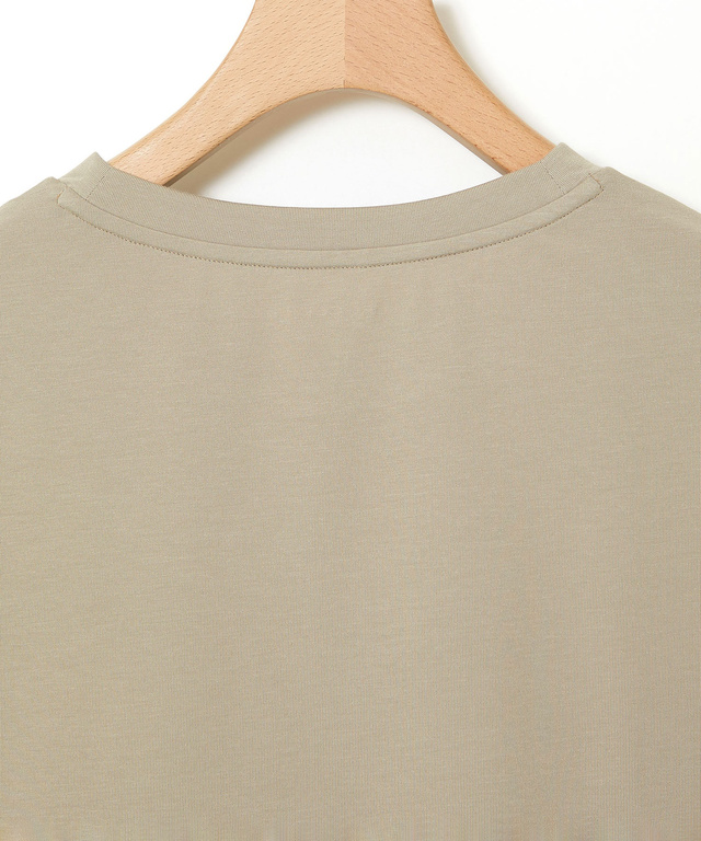 ロゴプリント 七分袖 Tシャツ