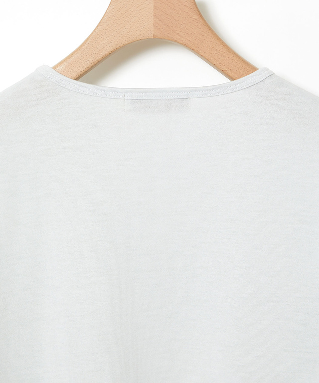 トランク柄プリント 七分袖 Tシャツ