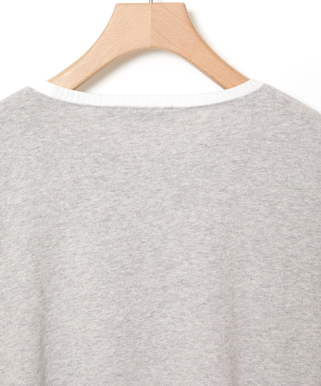 レイヤード風 長袖 Tシャツ