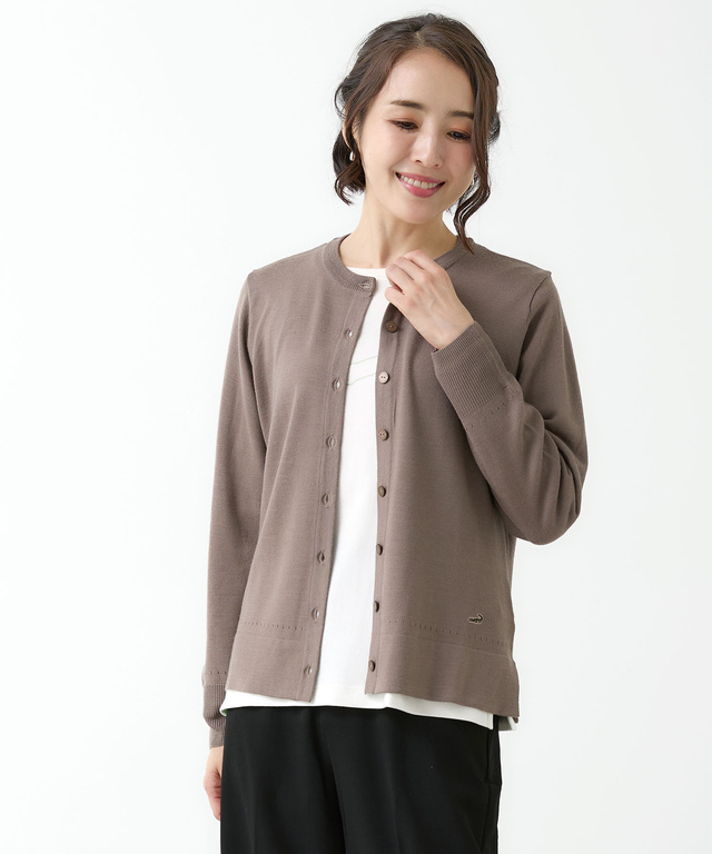 大人の BASIC カーディガン