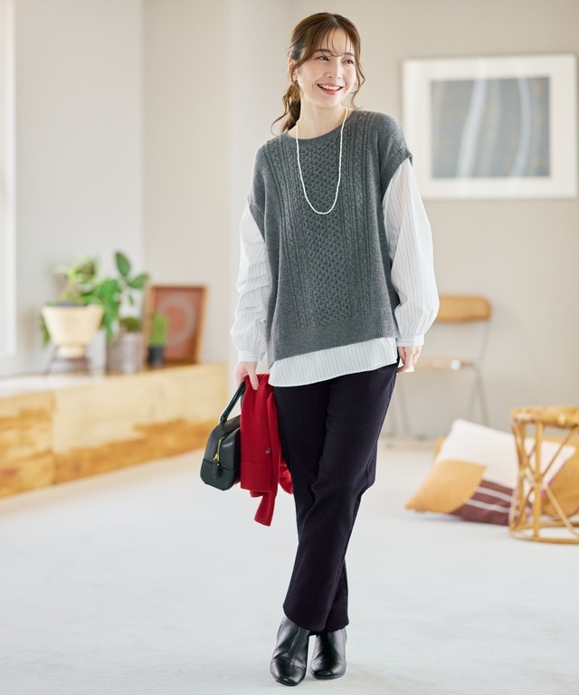 大人の BASIC カーディガン