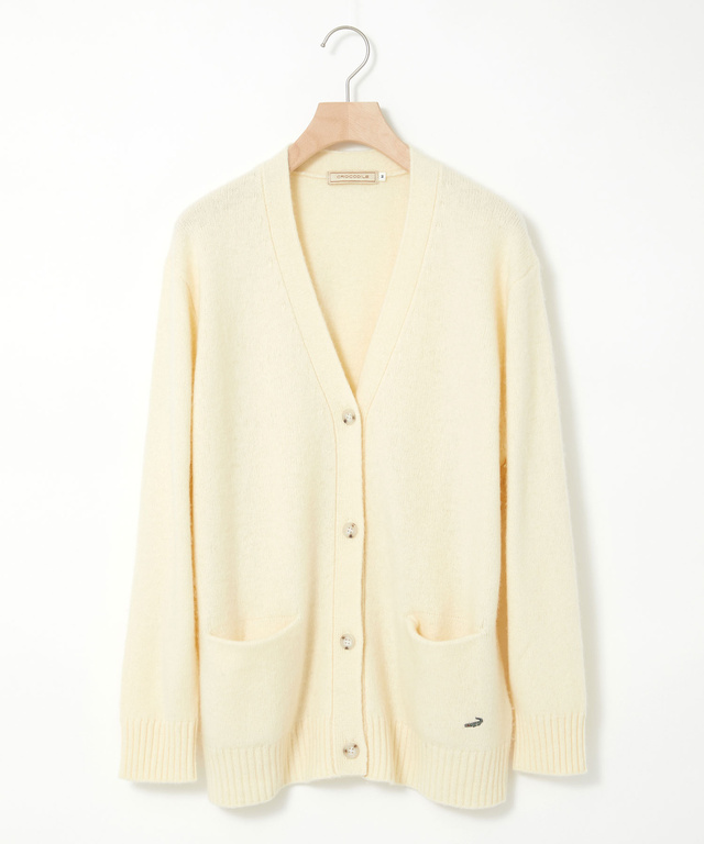 カシミヤ ミックス カーディガン