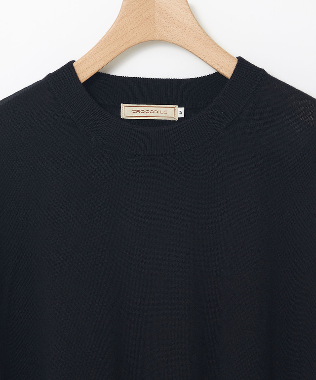 ウールブレンド ポンチョ風 ニット ベスト【手洗いOK】