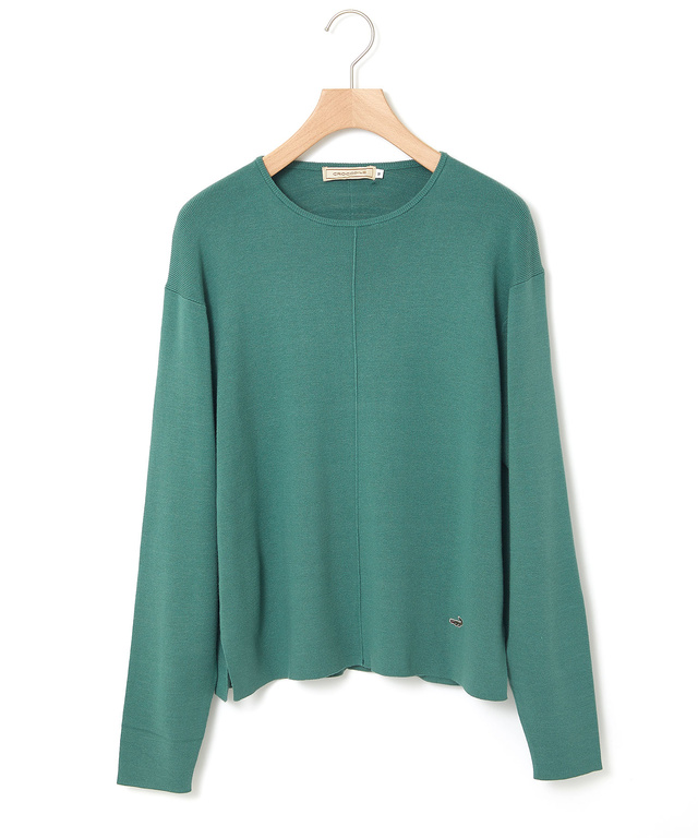 レーヨン混 プルオーバー ニット【手洗いOK】