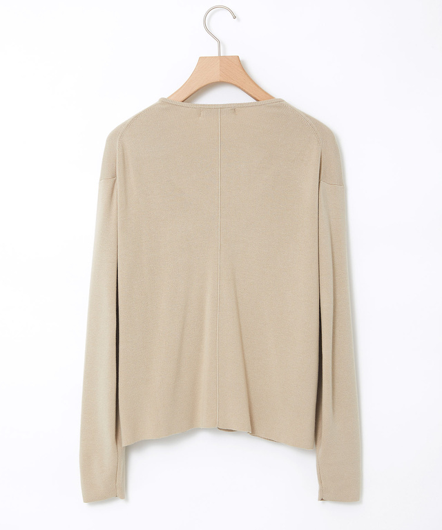 レーヨン混 プルオーバー ニット【手洗いOK】