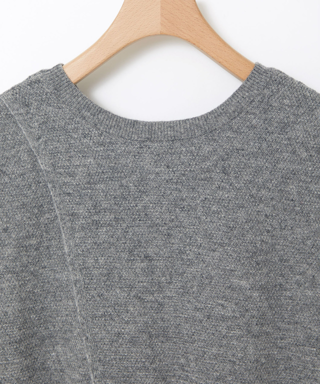 ウールブレンド 2WAY ニットベスト【手洗いOK】