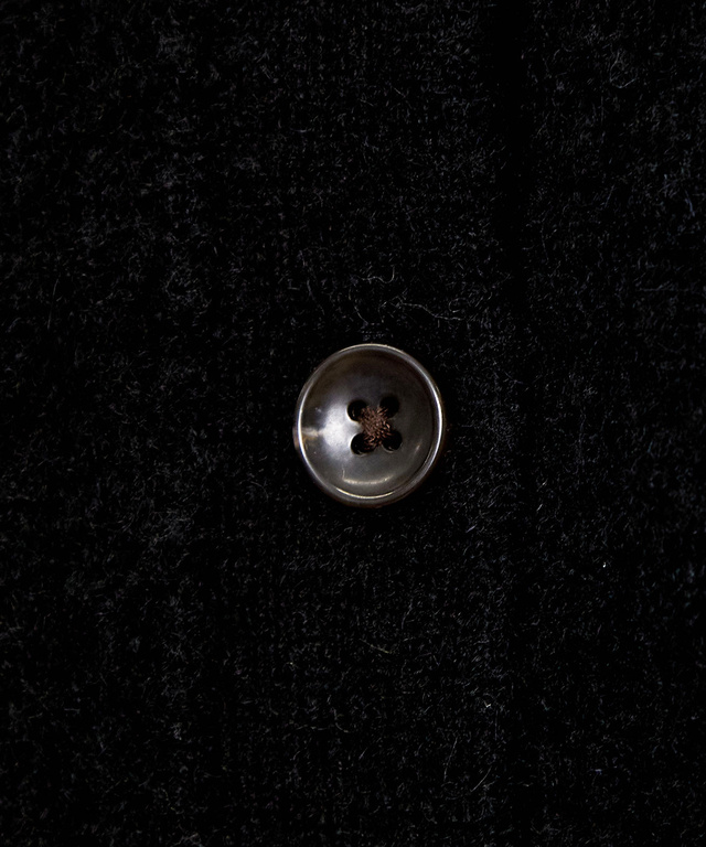 ウールブレンド ケーブル ニットカーディガン【手洗いOK】