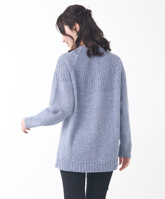 ウール マルチネップ ニット【手洗いOK】