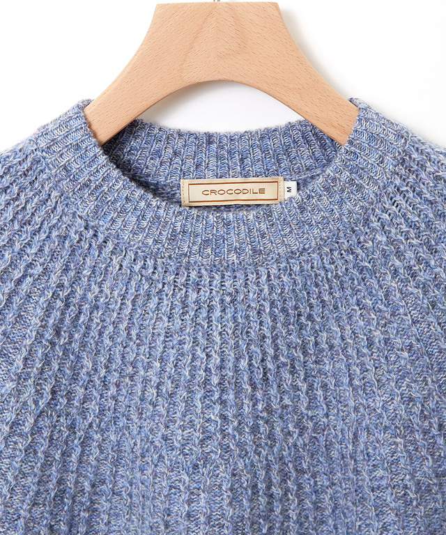 ウール マルチネップ ニット【手洗いOK】