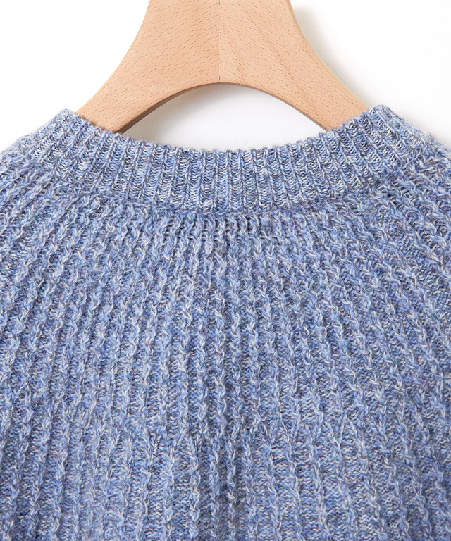 ウール マルチネップ ニット【手洗いOK】