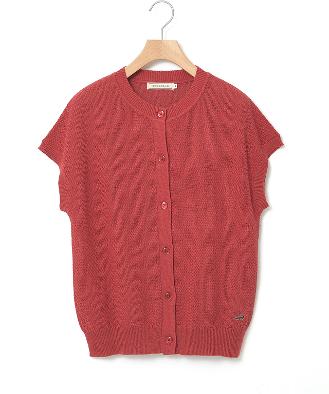 ペーパーヤーン ニット ベスト【手洗いOK】