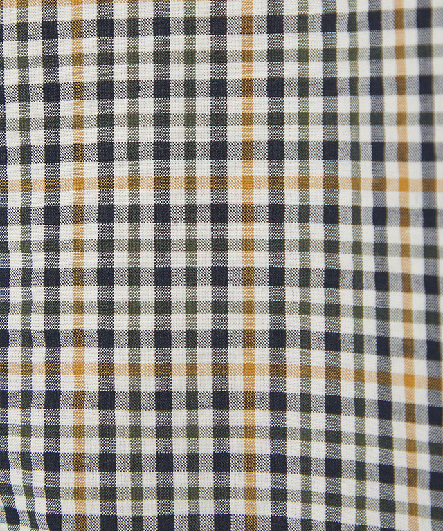 クロコダイルタータン ジップ カーディガン