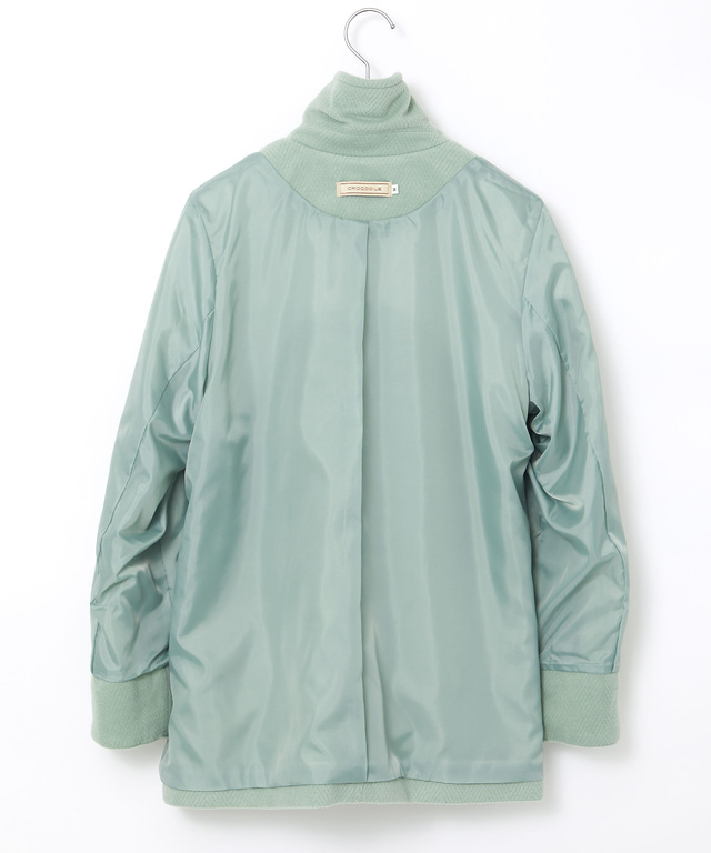 ウールライク ステンカラー コート