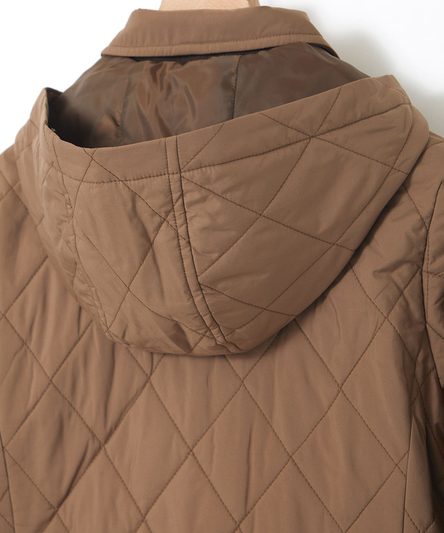 クロコダイルタータン ダイヤキルト 中綿 ジャケット