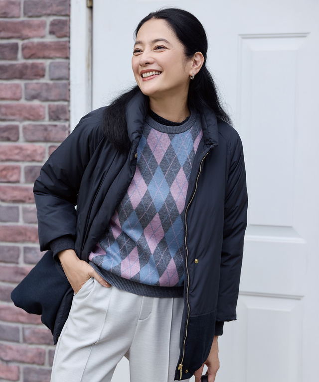 切り替え ソフトダウン ジャケット