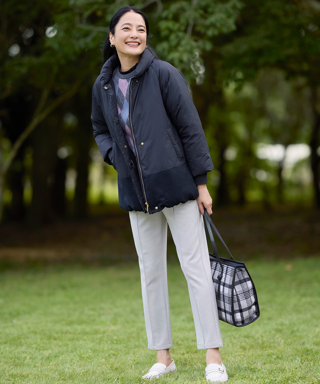 切り替え ソフトダウン ジャケット