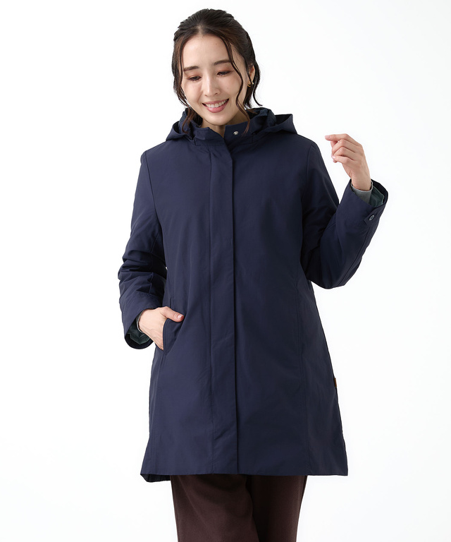 ダウンライナー付き コート