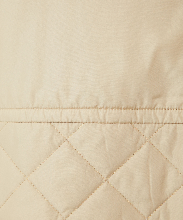 キルティング切り替え 中綿 ジャケット【撥水加工】