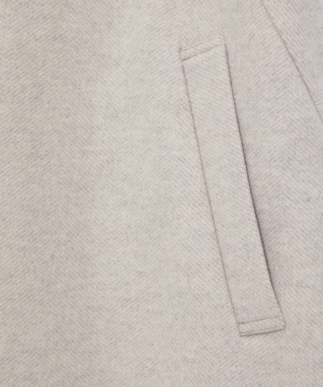 ウールライク ミドル コート