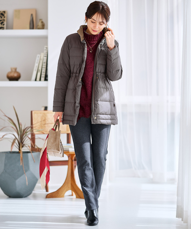 ヴェール ダウンコート【撥水加工】【オンラインショップ限定】