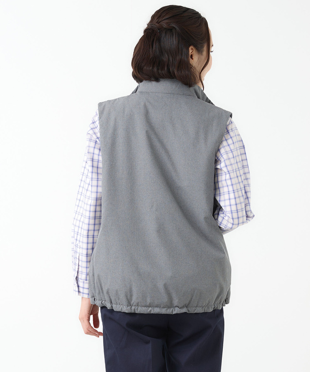 中綿 タフタ ベスト【撥水加工】