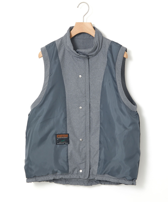 中綿 タフタ ベスト【撥水加工】