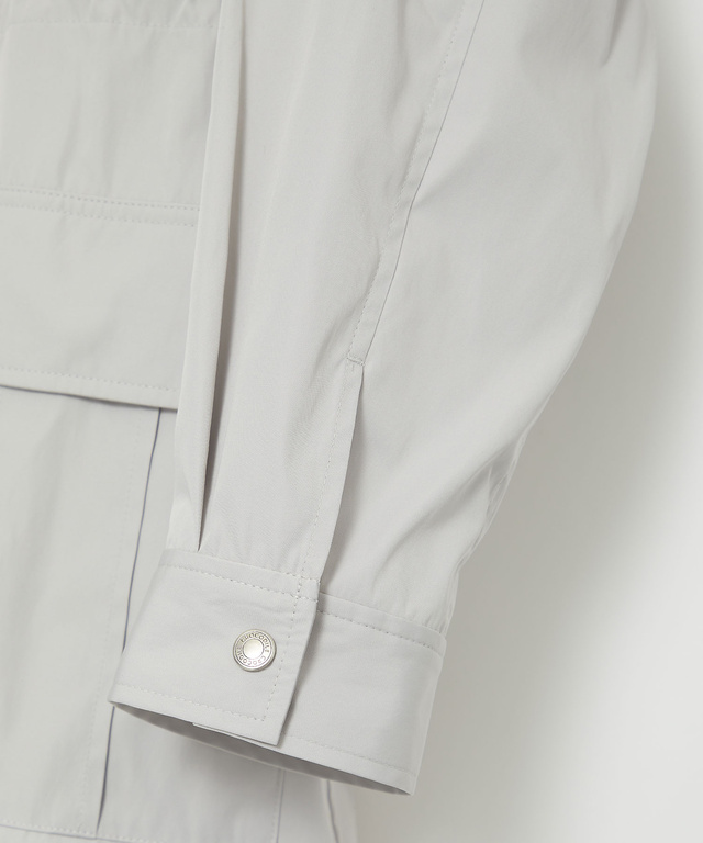 メモリー素材 バイカラー アウター【手洗いOK】