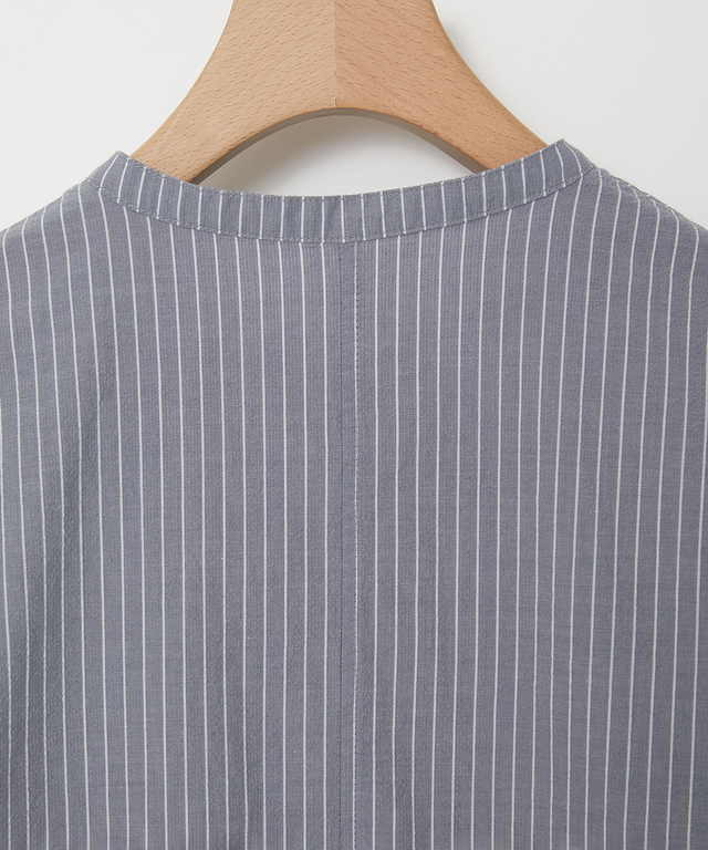 ストライプ柄 シャツ ジャケット