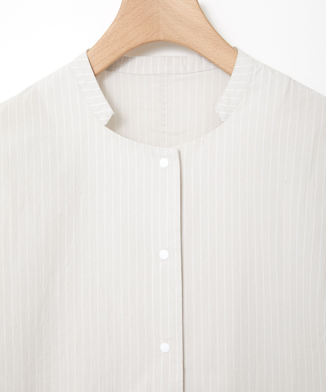 ストライプ柄 シャツ ジャケット