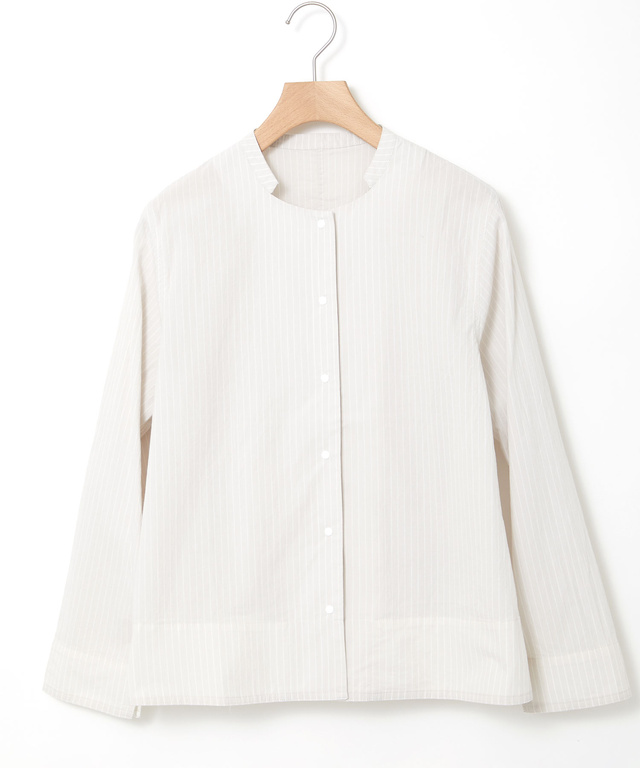 ストライプ柄 シャツ ジャケット