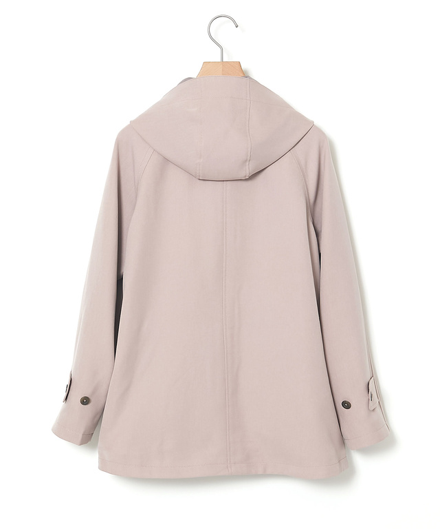 Aラインシルエット ショート丈 モッズコート
