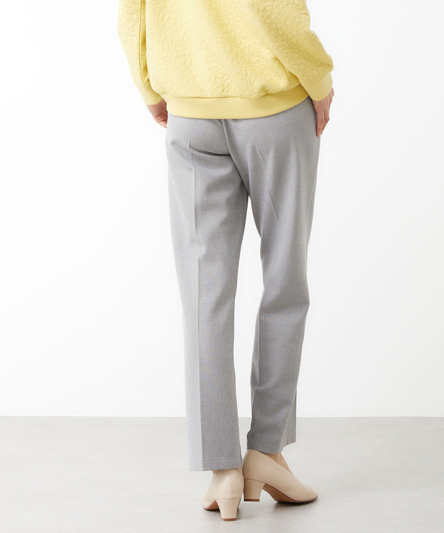 センタープレス ストレート パンツ